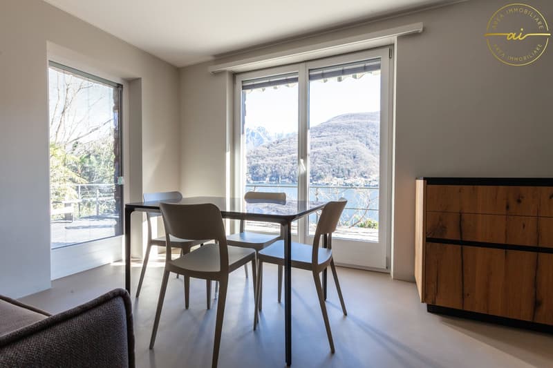 ESCLUSIVO 2.5 LOCALI VISTA LAGO CON GIARDINO E TERRAZZA (11)