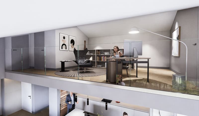 MERAVIGLIOSO DUPLEX DI 4.5 LOCALI CON GIARDINO PRIVATO A BOSCO LUGANESE PPP5 (10)