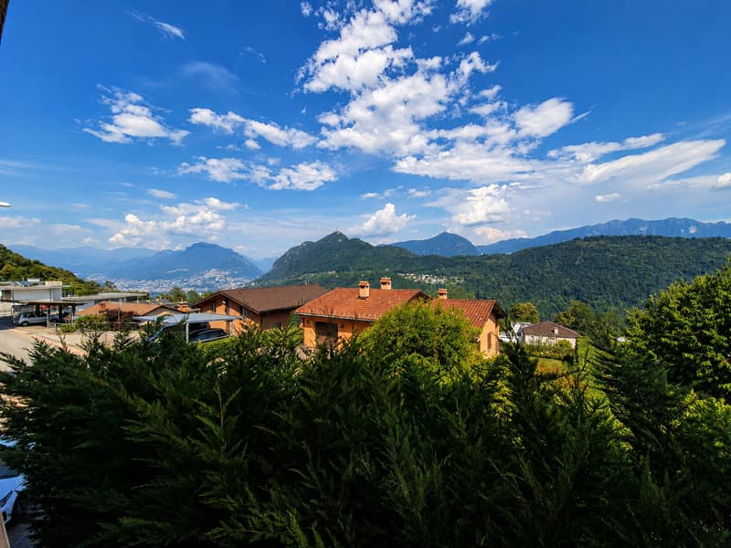 Luminoso appartamento con terrazza di 4.5 locali ad Agra – Vista panoramica sulle montagne (10)