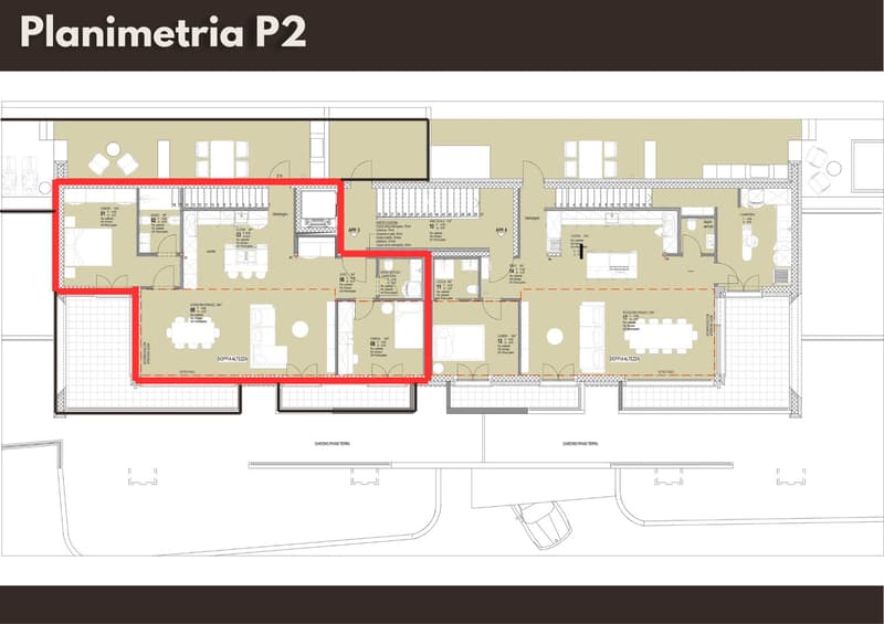 MERAVIGLIOSO DUPLEX DI 4.5 LOCALI CON GIARDINO PRIVATO A BOSCO LUGANESE PPP5 (21)
