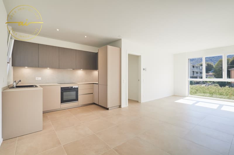 APPARTAMENTO 3.5 LOCALI CON STUPENDA TERRAZZA A BALERNA (2)