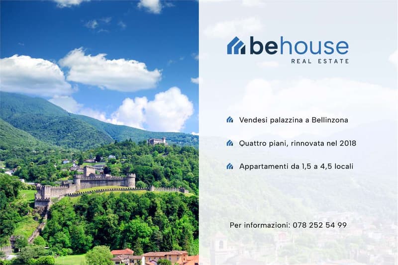 Palazzina completamente rinnovata a Bellinzona