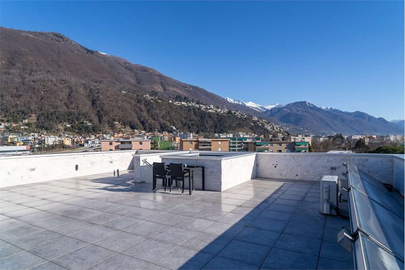 Ascona Attico mit Panoramaterrasse