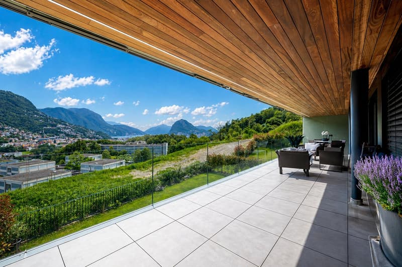Moderno appartamento con ampia terrazza Vista Lago (3)
