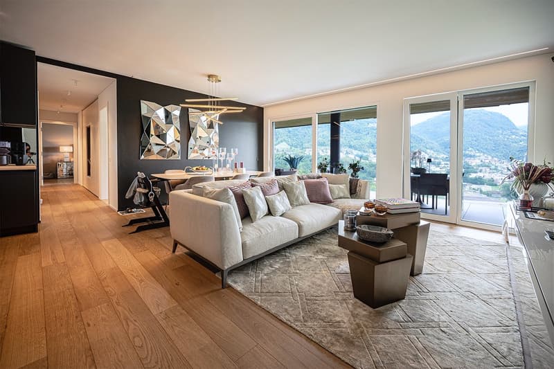 Moderno appartamento con ampia terrazza Vista Lago (4)