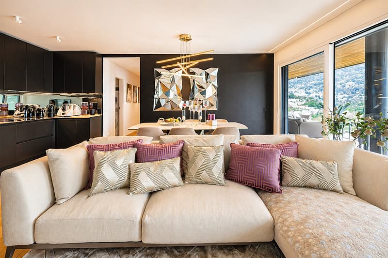 Moderno appartamento con ampia terrazza Vista Lago (7)