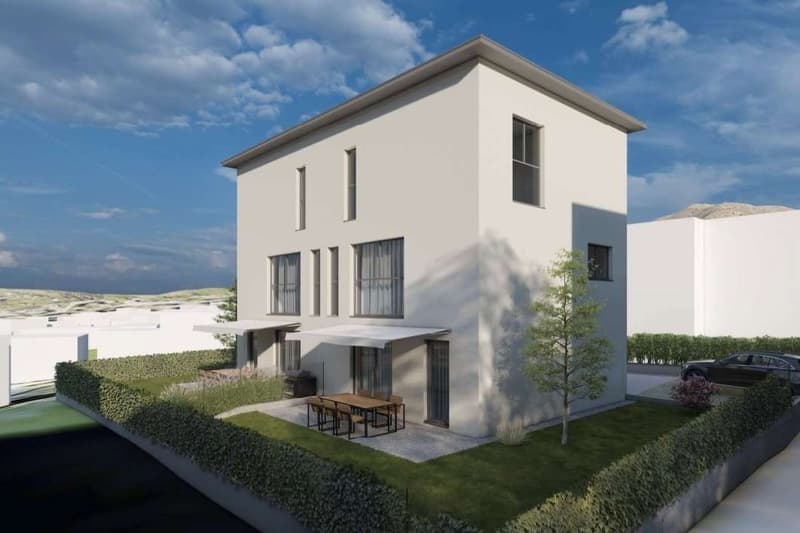 Nuove ville unifamiliari con giardino privato a Vacallo (1)
