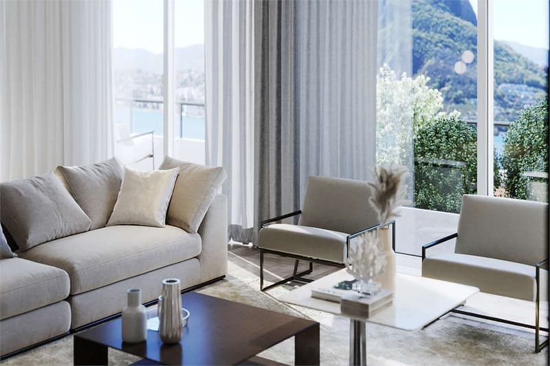 Attico duplex di prestigio con vista lago (5)