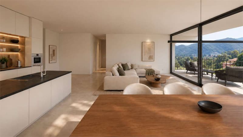Esclusivo appartamento con giardino e terrazza coperta (5)