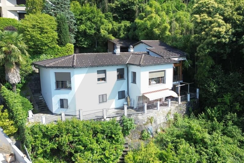 PROPRIETÀ CON MERAVIGLIOSA VISTA LAGO A LUGANO (13)