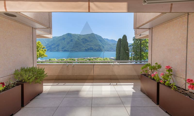 RESIDENZA FRONTE LAGO CON GIARDINO PRIVATO NEL CENTRO DI LUGANO (3)