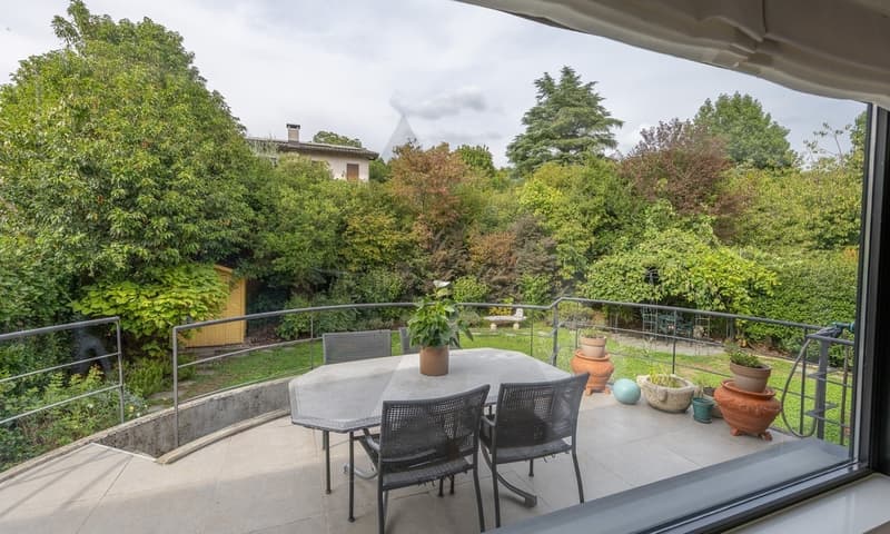 CASA FIRMATA ATTILIO PANZERI CON GIARDINO A GENTILINO (9)