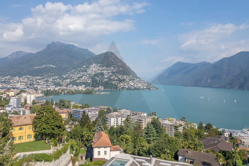 ATTICO CON VISTA LAGO, PISCINA INTERNA E SPA (2)