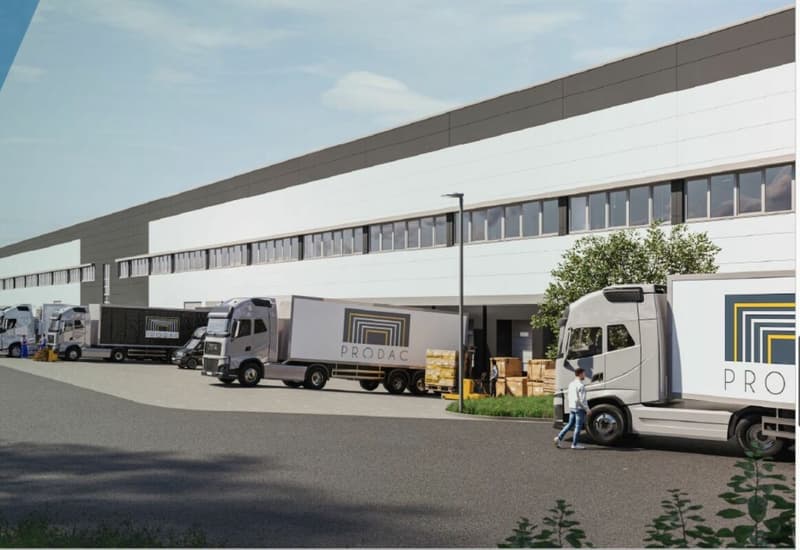 Deutschland - Neubau "Logistikpark "Nohra" in Thüringen bei Erfurth gelegen (2)