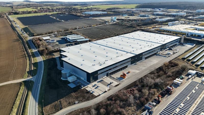 Deutschland - Neubau "Logistikpark "Nohra" in Thüringen bei Erfurth gelegen (5)