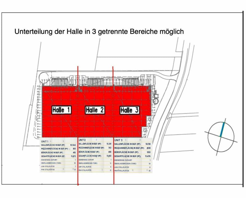 Deutschland - Neubau "Logistikpark "Nohra" in Thüringen bei Erfurth gelegen (4)