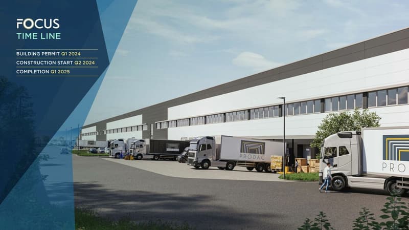 Deutschland - Neubau "Logistikpark "Nohra" in Thüringen bei Erfurth gelegen Kopie (15)