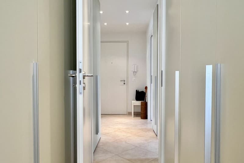 Charme di un appartamento di 3,5 locali con vista parziale sul lago e piscina coperta comune (33)