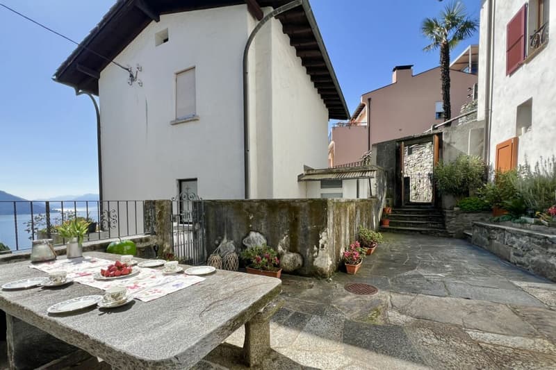 Casa Rossorino - Charming Ticino stone house with garden and parking (13)