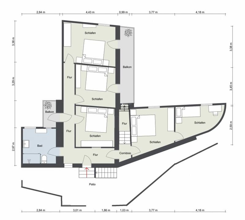Casa Rossorino - Charming Ticino stone house with garden and parking (15)