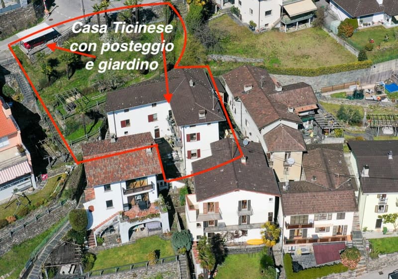 Casa Rossorino - Charming Ticino stone house with garden and parking (2)