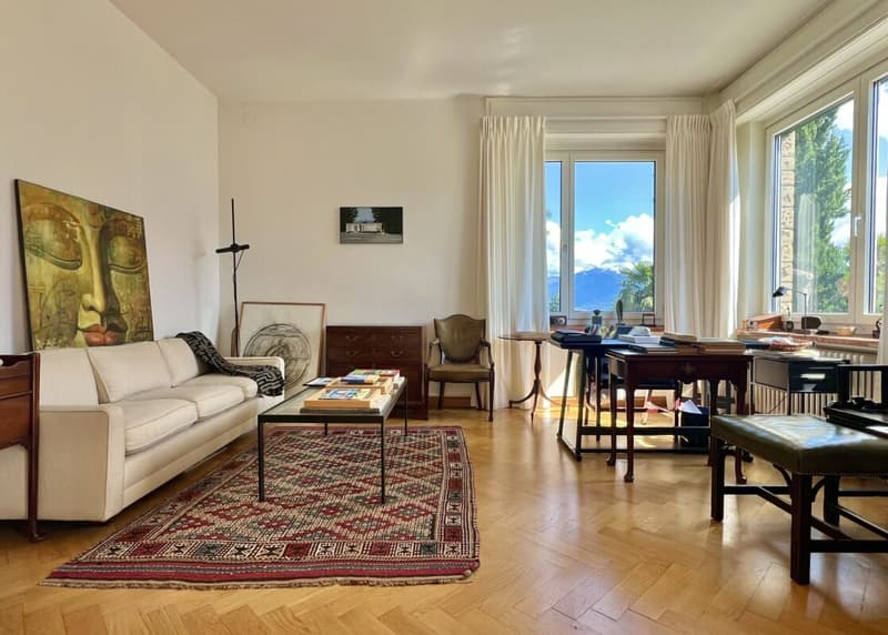 Maison de maître avec grand jardin et vue sur le lac à 180° (19)