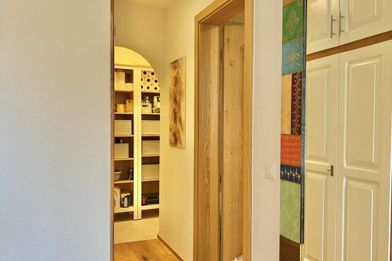Schönes Einfamilienhaus in herrlicher Sonnenlage mit grossem Garten, eigenem Weinberg und Lift (38)