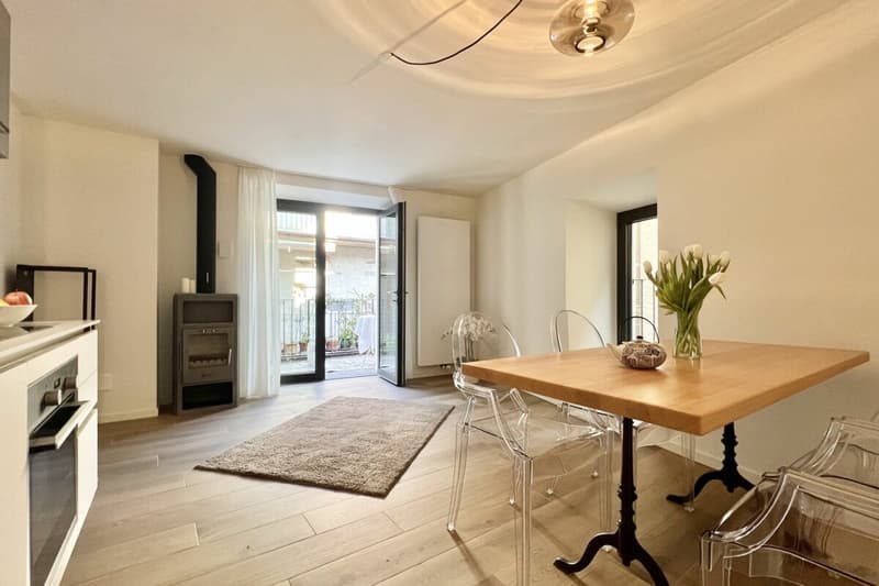 Charmante Ferienwohnung im Herzen von Ronco s. Ascona mit Balkon (1)