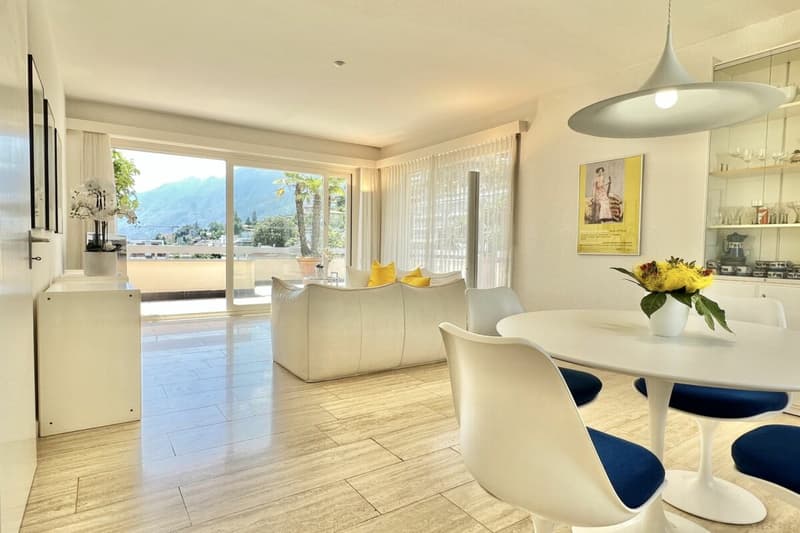 Elegante Attikawohnung mit grosser Sonnenterrasse und Gemeinschaftspool - Nähe See und Zentrum ASCONA (53)
