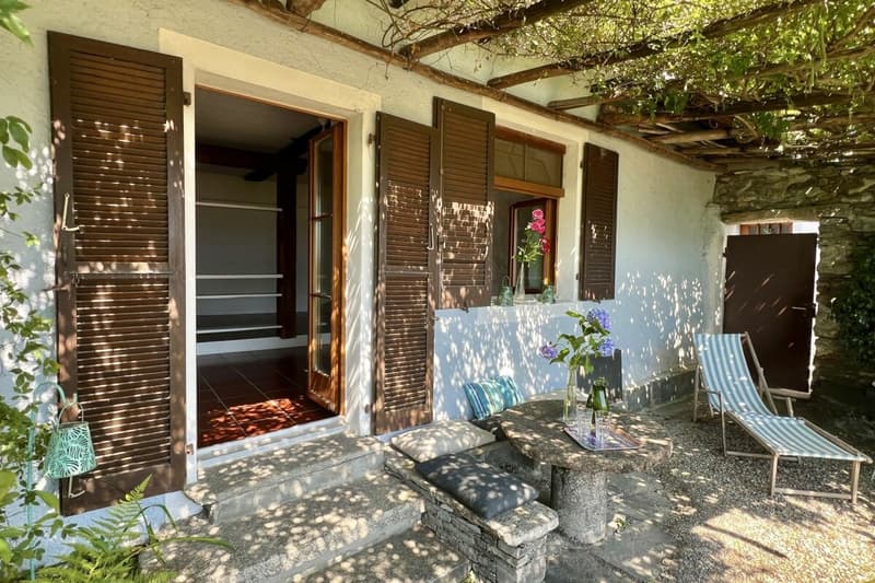 Charmantes Dorfhaus in schöner Ruhelage Casa Blu - «Das unvollendete Bijou» (38)