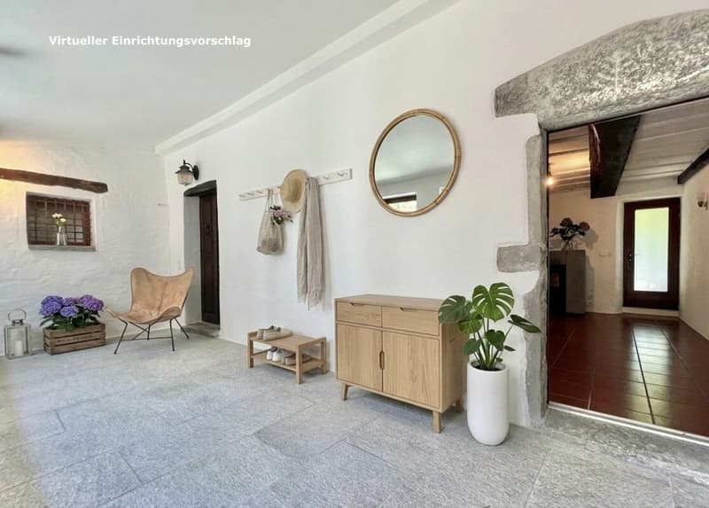 Charmantes Dorfhaus in schöner Ruhelage Casa Blu - «Das unvollendete Bijou» (15)