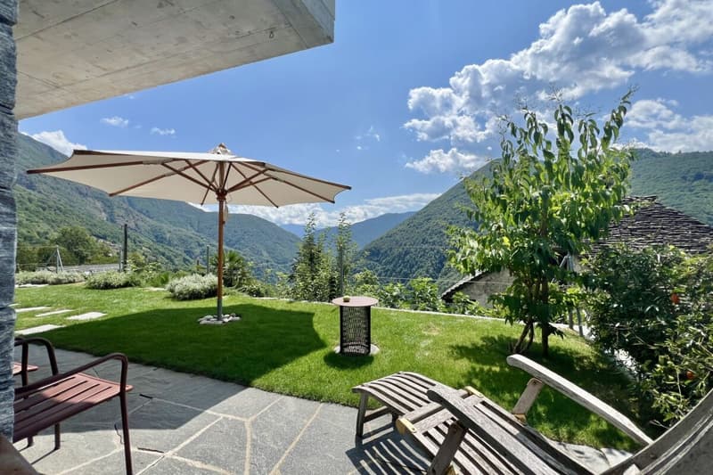 "Architektur trifft Natur" - Modernes Wohnen im Valle Onsernone mit herrlicher Aussicht - Bestzustand / Erstwohnsitz (3)