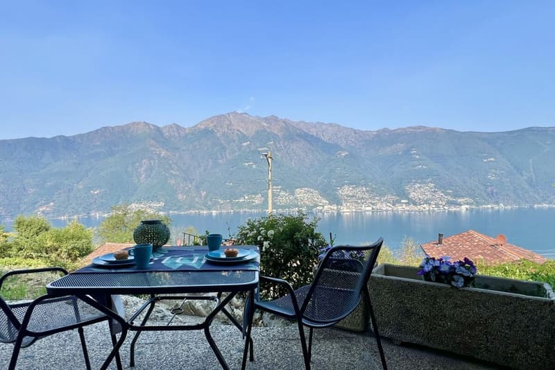 ITALIEN - Lago Maggiore, Nähe Schweizer Grenze, Doppelhaushälfte mit Seesicht (29)