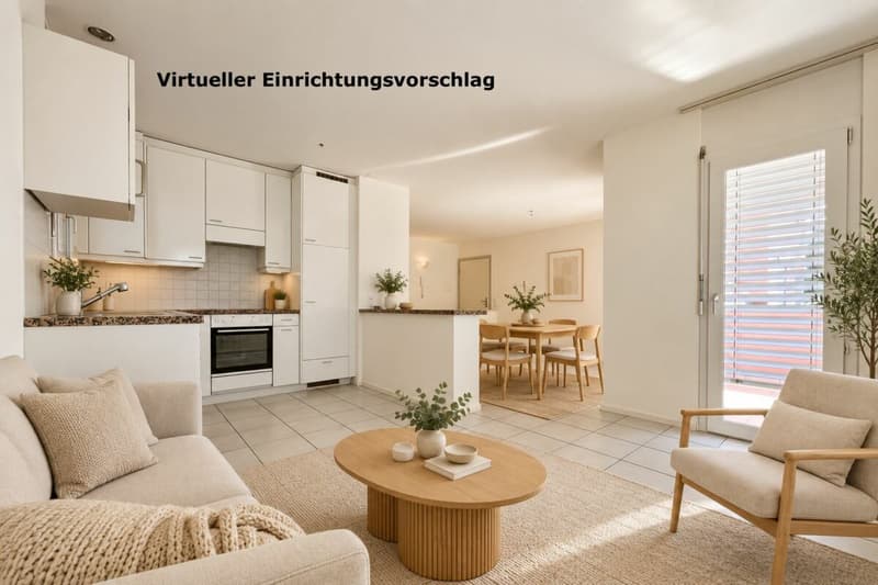 Mein Zuhause in Ascona in Seenähe mit Balkon und Stellplatz in der Garage (3)