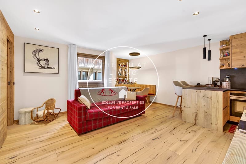 Elegante appartamento di 2 locali a St. Moritz con vista panoramica (1)