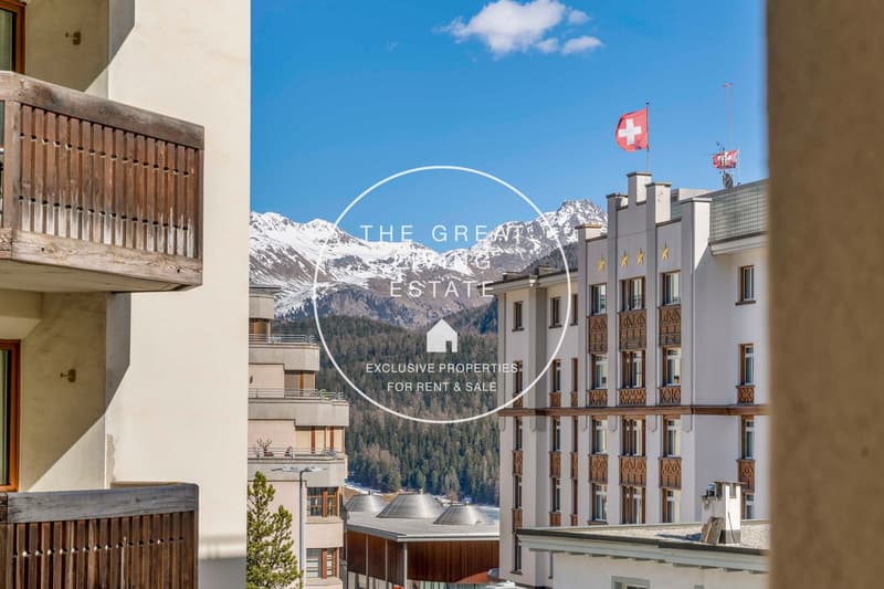 Elegante appartamento di 2 locali a St. Moritz con vista panoramica (6)