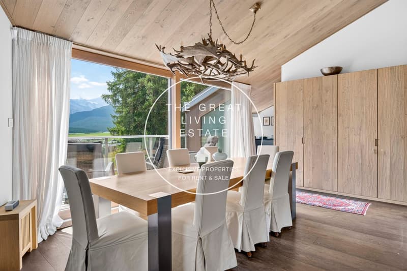 Esclusivo appartamento di 5.5 locali con vista panoramica a Samedan (7)