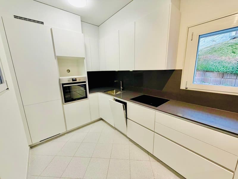 Affascinante duplex indipendente di 2 locali con giardino e spese forfait (8)