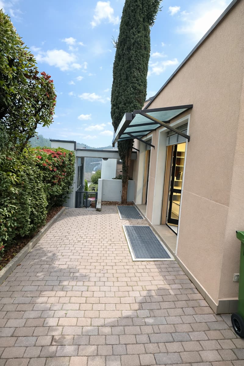 Affascinante duplex indipendente di 2 locali con giardino e spese forfait (3)