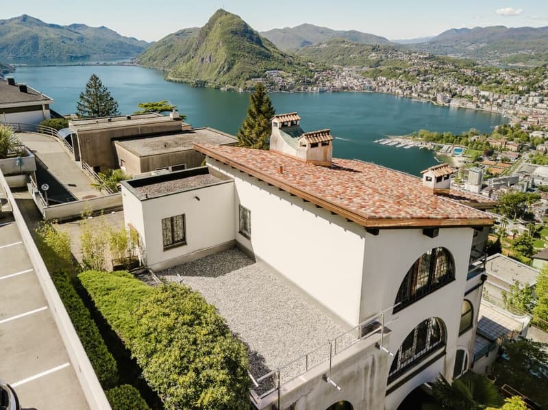 Meraviglioso appartamento sopra il lago di Lugano (2)