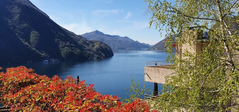 Incantevole vista sul Lago di Lugano (13)