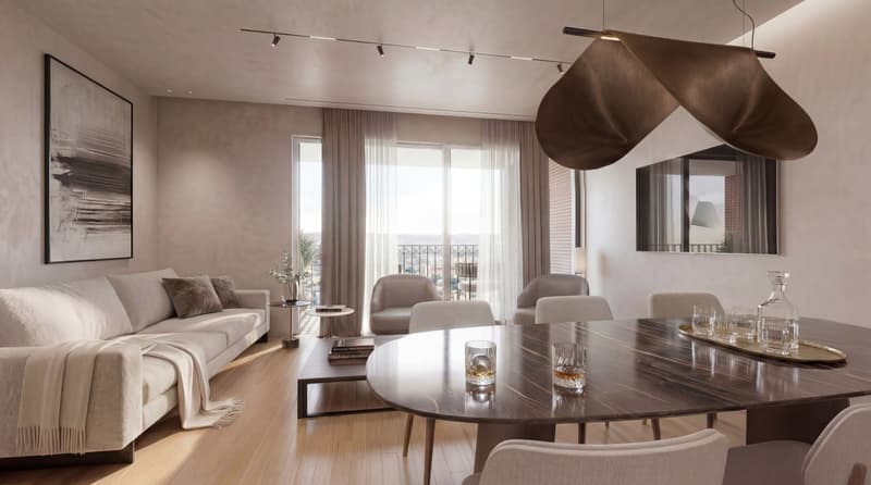 Prestigioso appartamento con ampio terrazzo e giardino privato (2)