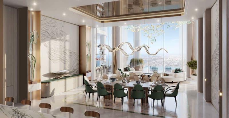 High Luxury Apartment Couture By Cavalli 3 bedroom with private pool in Dubai (3)