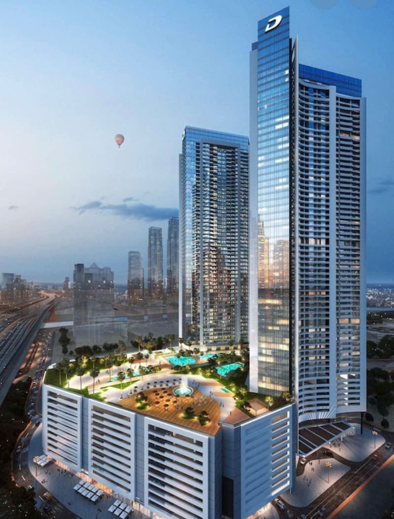 Luxurious Furnished Apartments in Aykon City Tower B Dubai (1)