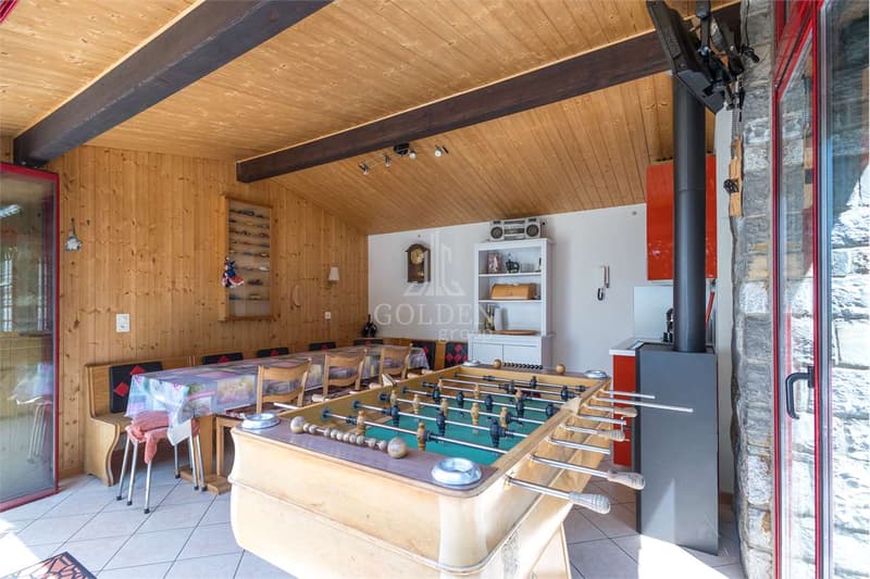 Cadro - Elegante casa unifamiliare con terrazze panoramiche e grande g (12)