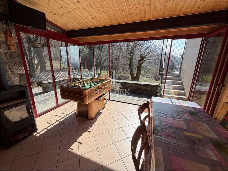 Elegante casa panoramica con vista aperta su Lugano  Cadro (13)