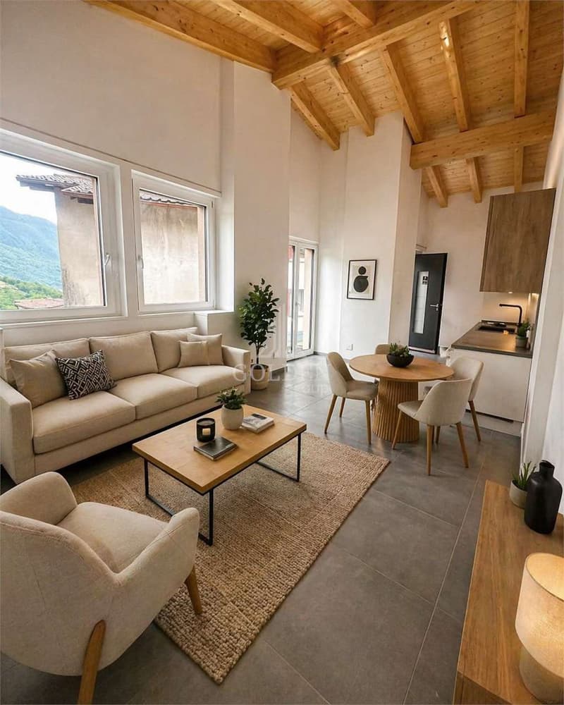 Lopagno (Capriasca) - Nuovo 3 locali con terrazza e vista aperta (3)