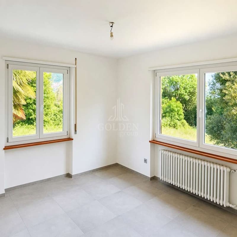 Ampio 4.5 locali ristrutturato con giardino privato a Tremona (1)