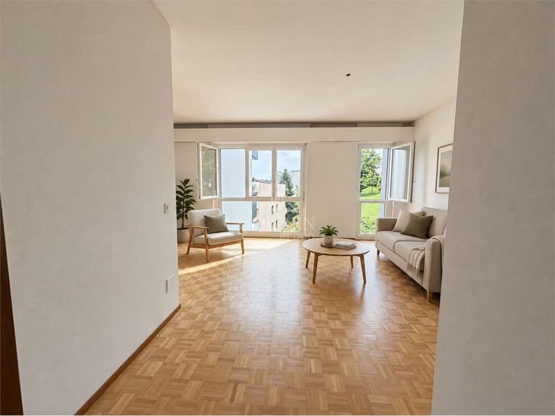 Breganzona - Appartamento di 2.5 locali, 58 m², al 3 piano in residen (1)