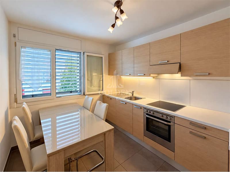 Pregassona: 4,5 locali con ampio balcone e tre camere (5)